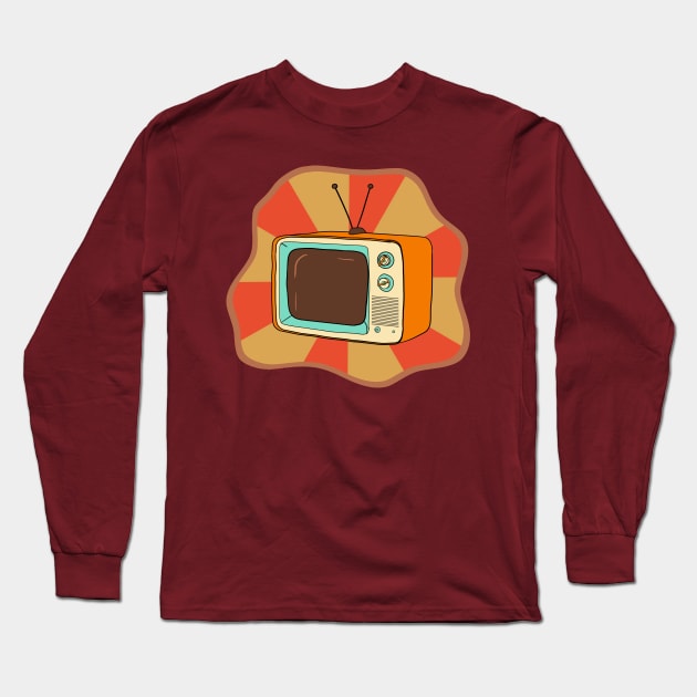 70's tv Long Sleeve T-Shirt by TheNewMoon